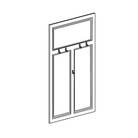 Панель-вешалка 178 (серия 1) 