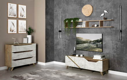 Модульная гостиная (серия 2) (Комплект 2) 